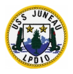 USS Juneau LPD-10 Ship Patch