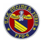 USS Julius A. Furer FFG-6 Ship Patch