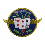 Marine Fighter Squadron VMF-222 Flying Deuces Patch