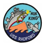 USS Radford DD-446 Ship Patch