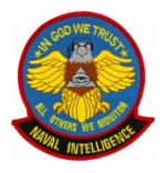 Naval Intelligence Patch (Large)
