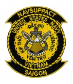 US Navy Vietnam NAVSUPPACT Saigon Patch
