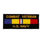 U.S. Navy Combat Veteran Ribbon Patch