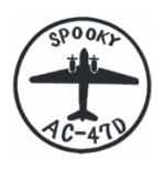 Spooky AC-47D Patch