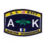 USN RATE AK Aviation Storekeeper Patch