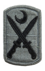 218th Infantry Brigade Patch Foliage Green (Velcro Backed)