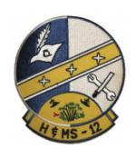 Marine Headquarters and Maintenance Squadron H&MS -12 Patch