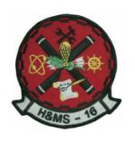Marine Headquarters and Maintenance Squadron H&MS -16 Patch