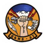 Marine Headquarters and Maintenance Squadron H&MS -27 Patch