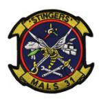 Marine Aviation Logistics Squadron MALS-31 Patch (STINGERS)
