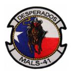 Marine Aviation Logistics Squadron MALS-41 Patch (DESPERADOS)