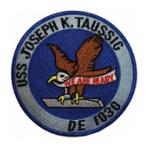 USS Joseph K. Taussig DE-1030 Ship Patch