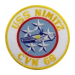 USS Nimitz CVN-68 Ship Patch