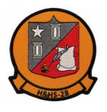 Marine Headquarters and Headquarters Squadron H&HS-28 Patch