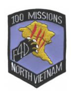F-4 100 Missions North Vietnam Patch