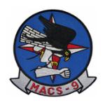 Marine Air Control Squadron MACS-9 Patch