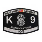 Air Force Military K-9 Patch