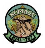 Marine Light Helicopter Squadron HML-767 Patch (NOMADS)