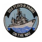 USS Floyd B. Parks DD-884 Ship Patch