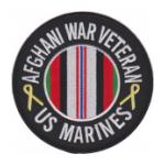 US Marines Afghani War Veteran Patch