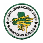 Naval Communication Station Londonderry N. Ireland Patch