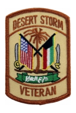 Desert Storm Veteran Patch
