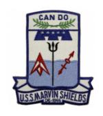 USS Shields DE-1066 Ship Patch