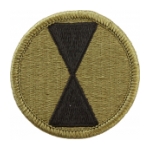 7th Infantry Division Scorpion / OCP Patch With Hook Fastener