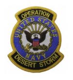 Operation Desert Storm Patch U.S. Navy