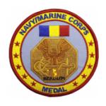 Navy and Marine Corps Service Medal Patch