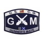 USCG MOS GM Gunner's Mate Patch