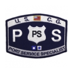 USCG MOS PS Port Service Specialist Patch