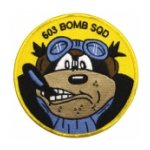 Air Force 603rd Bomb Squadron (WWll) Patch
