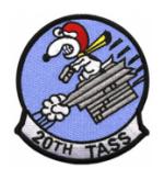 Air Force 20th Tactical Air Support Squadron Patch