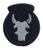 34th Infantry Division Patch Foliage Green (Velcro Backed)