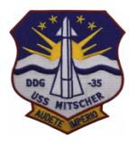 USS Mitscher DDG-35 Ship Patch