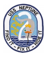 USS Neptune ARC-2 Ship Patch