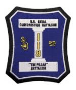 118th Naval Construction Battalion Patch