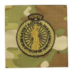Army Scorpion National Guard Master Recruiter Badge Sew-on