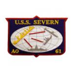 USS Severn AO-61 Ship Patch