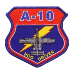 Air Force A-10 Hog Driver Patch