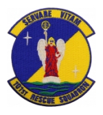 Air Force 101st Rescue Squadron Patch
