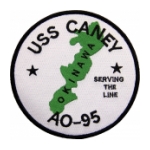 USS Caney AO-95 Ship Patch