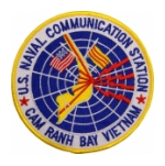 Naval Communication Station Cam Ranh Bay Vietnam Patch
