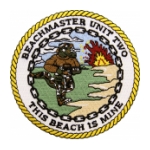 Navy Beachmaster Unit 2 (This Beach Is Mine) Patch
