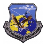 Air Force Air to Air Missile Systems Wing Patch