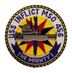 USS Inflict MSO-456 Ship Patch