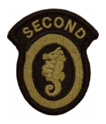 2nd Engineer Brigade Scorpion / OCP Patch With Hook Fastener