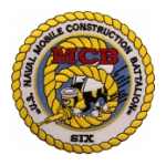 6th Naval Mobile Construction Battalion Patch
