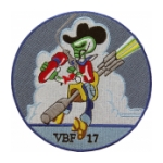 Navy Bomber - Fighter Squadron VBF-17 Patch
